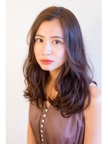 エルサフィロ キタハマ(el zafiro kitahama)&nbsp;【el zafiro kitahama】ラベンダーグレージュ☆ゆるふわロング