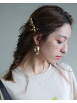 シアン(cyan)&nbsp;シンプル編みおろし