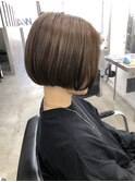 アッシュブラウンボブ☆