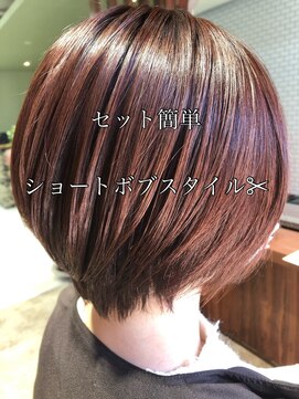 アース 武蔵境店(HAIR & MAKE EARTH) ショートボブ