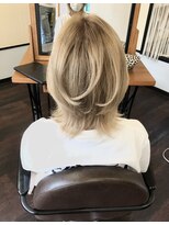 リピュア(Re:PURe)&nbsp;**ホワイト系ミルクティーベージュダブルカラー**