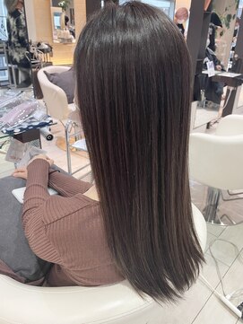 エアー 銀座(air) ★岡田有加★20代30代/極細ハイライトでつくる透明感カラー