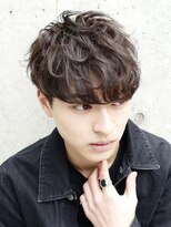 ローウェ バイ フィフス 立川メンズサロン(Louwe by fifth)&nbsp;波巻きスパイラルパーマツーブロックツイストスパイラルパーマ