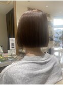 Rue D'or春日井×櫻枝  The☆切りっぱなし×縮毛矯正