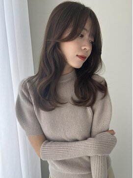 ソヨン 心斎橋店(SOYON) モノトーングレージュ×セミ