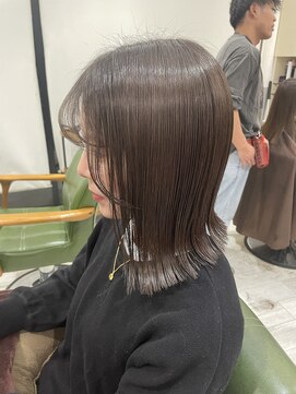 グラム 岡崎北店(gram) 切りっぱなしボブ