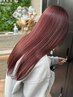 【極上うる艶ヘアー】コスメ縮毛矯正+カット+TOKIO4STEPTr￥16000→￥14000