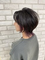 アッシュ 稲田堤店(Ash) ショートウルフ×インナーパープル