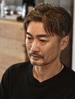 リム メンズヘア(LIM men's hair)&nbsp;濡れ髪大人アップバング【メンズカット/メンズヘア】