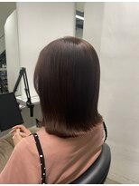 イレス 札幌円山店(IRESU)&nbsp;切りっぱなしボブ/エアリーロング/美髪/ピンクブラウン/ショート