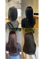 ベンジー 須賀川店(benji) 艶髪hair。縮毛矯正です！更に進化しました^_^