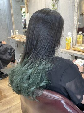 ロダット 横浜(LODAT by little) エメラルドグリーン×グラデーションカラー【LODAT横浜】