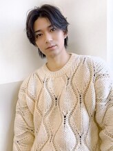 ボヌール メンズ 茨木(Bonheur) 20代30代40代手櫛で流れるニュアンスカール