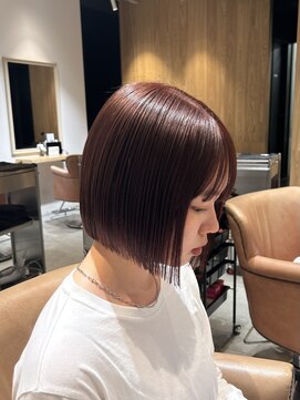 トリート 市川店(TREAT) 顎下1センチぱつっとボブ☆