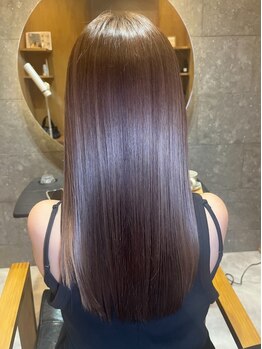 トゥーリ 周船寺店(tuuli)の写真/髪質改善しながら明るい白髪染めも◎気になる白髪もケアサロンもお任せ【髪質改善/白髪染め】