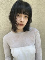 ソルトウォーター(SALT WATER)&nbsp;レイヤーボブ　顔まわりカット