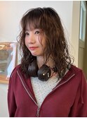 レイヤーボブパーマ