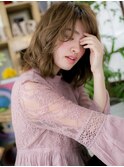 外国人風ハイライトヨシンモリ小顔ふわミディh4志木20代30代40代