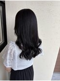 グローアイリス透明感ヘアカラー暗髪艶カラー韓国