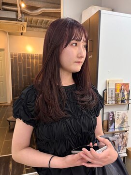 デイジードゥ(Daisy duex) レイヤー 暖色カラー ブリーチなしカラー10代 20代