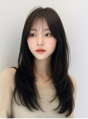 くびれヘア/髪質改善/縮毛矯正/レイヤーカット/韓国/顔周り/銀座