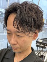 ウィル バイ ブラウン(Vir by Brown)&nbsp;縦落ちスパイラルパーマ/メンズカット/藤沢美容室