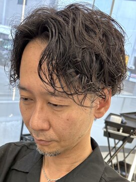 ウィル バイ ブラウン(Vir by Brown) 縦落ちスパイラルパーマ/メンズカット/藤沢美容室