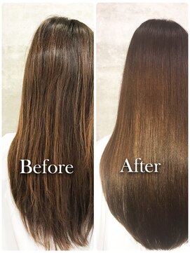 スリーピースヘア 恵比寿(3PeaceHair) 自然なストレートヘアを叶える、プレミアム髪質改善縮毛矯正