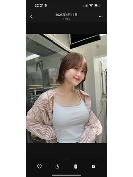 クオン 伊勢崎(QUON.) ぷつっと外ハネボブ