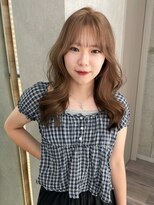 アロ 大阪梅田(alo)&nbsp;【momoa】透明感ミルクティーブラウン《ブリーチ/大阪梅田》