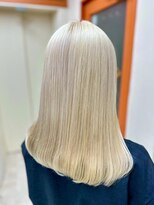 エターナルバイマティーナ(Eternal by MATINA)&nbsp;【ホワイトブロンド/フェミニンロング】池袋美容室