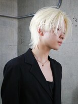 キャロルガーデンズ ボコカ 表参道(Carroll Gardens bococa) 【azu】メンズ ブリーチ デザインカラー