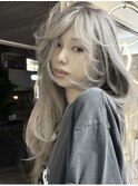ミディアムヘア/暗めカラー/グランマッシュ/銀座駅