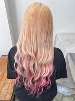 ルアナ エクステ 名古屋栄店(Luana.)&nbsp;ベージュ×ピンク