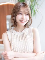 HAVANA 横浜 髪質改善 レイヤーボブレイヤーカット 髪質改善レイヤーボブ/オリーブグレー/小顔/ココアブラウン/黒髪