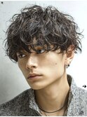 シャドウパーマ/フェザーパーマメンズパーマ/ツイストスパイラル