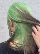 アルレン(Allen)&nbsp;ルーツカラー/ペールグリーン「宇都宮/ブリーチ」