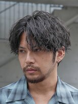 フィフスパーク(fifth PARK)&nbsp;ルーズパーマ緩めツイストスパイラルパーマセンターパートウルフ