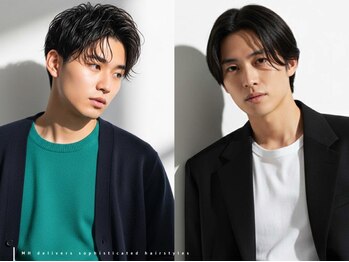 エムエイチザバーバー 本町(MH THE BARBER)の写真/今のスタイル、何となくの惰性で続けていませんか。ベテランスタイリストがパーマ・カラーで提案します。