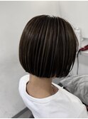 白髪ぼかしハイライト