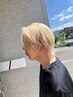 メンズ限定★　カット＋ダブルカラー＋トリートメント