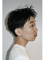 ゾーイボーイズ(ZOEY BOYZ)&nbsp;フェザーセンターパート×テーパーフェード