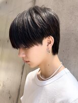 エルマーク 本山(L-MARK) マッシュヘア/ニュアンスパーマ/メンズヘア/men's/眉毛