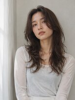 きいろのゾウ 大人ロング/レイヤーパーマ/暗髪