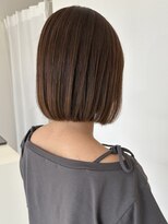 コト 福井大和田店(coto)&nbsp;福井 大和田 ベージュ ナチュラルカラー ボブ 顎下ボブ