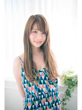 リープアルケー ヘアアンドヘッドスパ 錦糸町北口店(leap arche Hair&head spa) 柔らかオリーブカラー【錦糸町・押上・美容院】