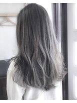 ヘアーアンドアトリエ マール(Hair&Atelier Marl) 【Marl外国人風カラー】コントラスト強めのホワイトグレージュ