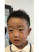 カミリー(Kamily)&nbsp;2017.8.24 ツーブロック Child cut