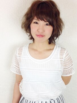 ボレロ(bolero) 【bolero】ショートレイヤー×モテルーズパーマ