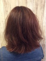 ヘアールフト(hair Luft)&nbsp;切りっぱなしミディアムボブ